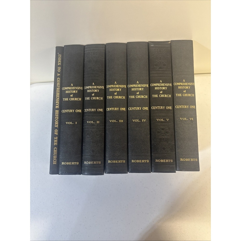 A Comprehensive History of The Church B H Roberts 1965 W/ Index Complete Vol 1-6